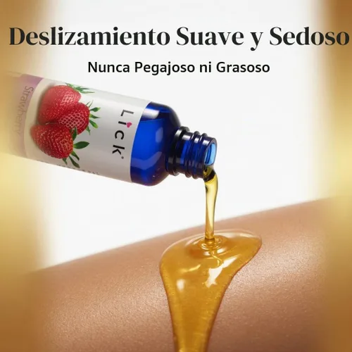 Vista 6 de Aceite de masaje con sabor a fresa con vitamina E natural, aceite corporal comestible cálido para masaje de parejas, suave de larga duración, aceite