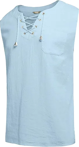 Vista 4 de ZEFOTIM Camisetas sin mangas para hombre, gimnasio, entrenamiento, sin mangas, ajustadas, a la moda