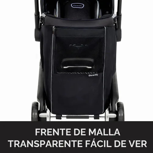 Vista 2 de Evenflo Shyft DualRide Carryall Bolsa de almacenamiento (negro)