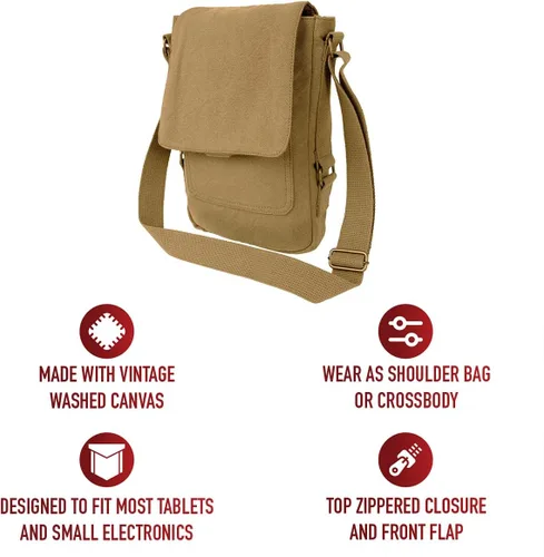 Vista 26 de Rothco bolsa de tela tecnología militar estilo antiguo