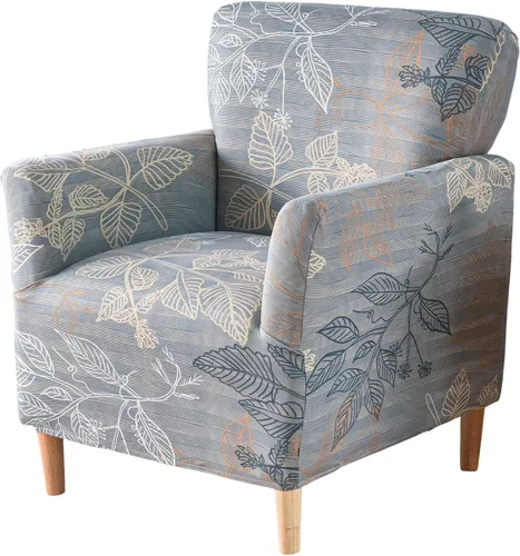 Vista 71 de Fundas de jacquard para sillón de banquete, fundas suaves para sillón de 1 pieza, fundas elásticas para silla de sala de estar, antideslizantes