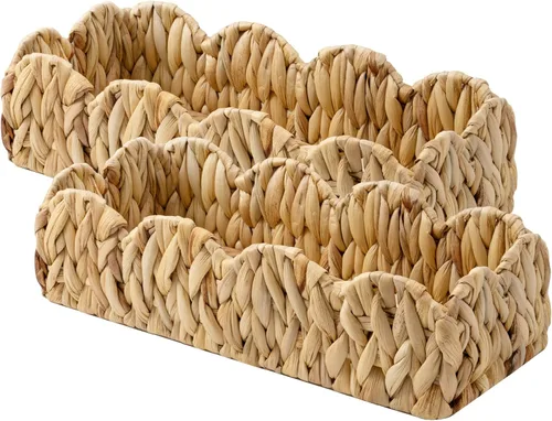 Vista 9 de StorageWorks - Cesta para tanque de inodoro para baño, cestas de almacenamiento de jacinto de agua para la parte superior del tanque de inodoro