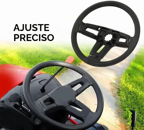 Vista 2 de PIT66 Volante de dirección para cortacésped Compatible con Husqvarna Craftsman 532424543 414803X428