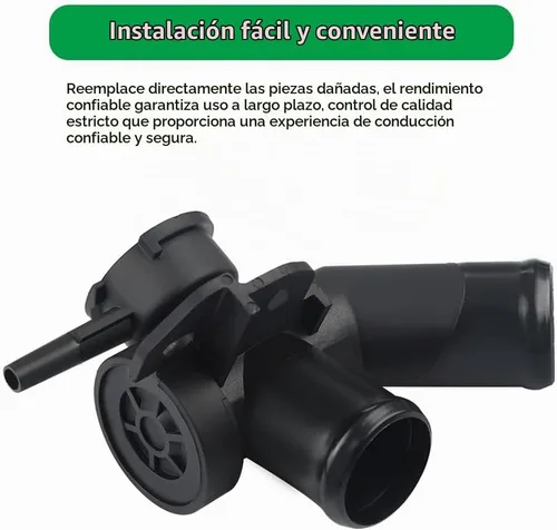 Vista 4 de Cuello de relleno de refrigerante del radiador compatible con 21517-JP00A