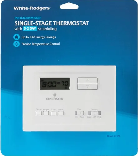 Vista 4 de White Rodgers P150 - Termostato programable de una sola etapa