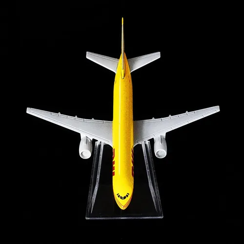 Vista 3 de 24-Hours DHL Sinotrans B757-200 Modelos de avión individuales Metal fundido a presión 1:400