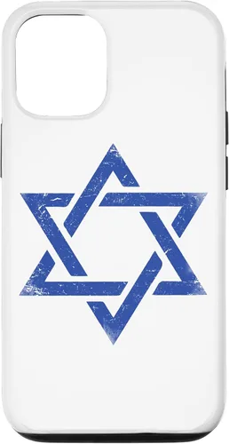Vista 27 de Funda para iPhone 12 Pro Max Israel Bandera Israelí Símbolo Judío Estrella de David Pride Israel