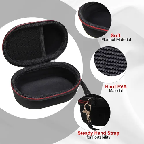 Vista 4 de LTGEM - Funda rígida de EVA para Logitech G502 X Plus Lightspeed Wireless RGB Gaming Mouse - Bolsa protectora de viaje para almacenamiento