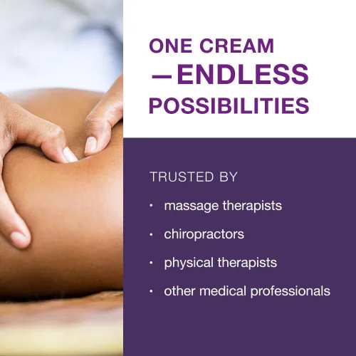 Vista 3 de Free-Up -Crema de masaje profesional, sin fragancia, gran deslizamiento, lubricidad, percepción de tejidos, perfecta para terapia física, masaje
