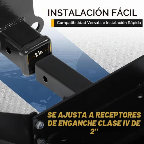 Vista 3 de RUGCEL WINCH placa de montaje de cabrestante de cuna, soporte de cabrestante de recuperación (10" x 4 1/2")
