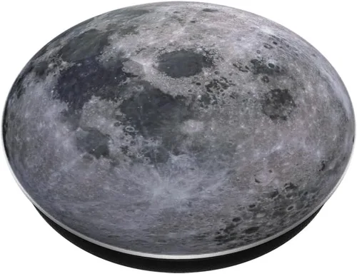 Vista 2 de Moon PopSockets Grip and Stand for Phones and Tablets