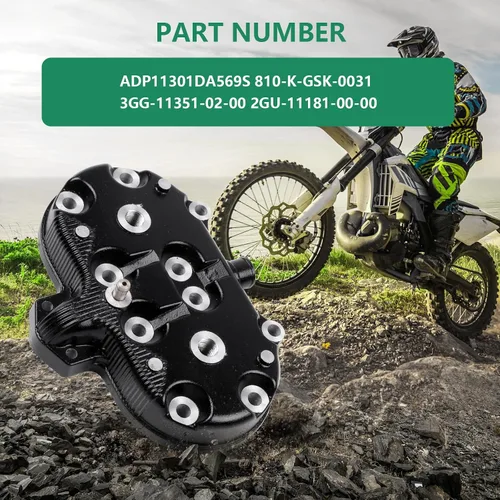 Vista 3 de SCITOO Compatible con Cabeza de Cilindro para Yamaha Banshee 350 YFZ350 1987-2006 810-C-CYH-0015