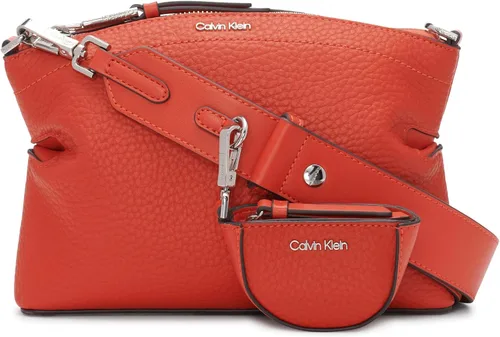 Vista 9 de Calvin Klein Cypress - Bolso cruzado con cremallera superior 2 en 1 para mujer Marrón/Caqui/Negro