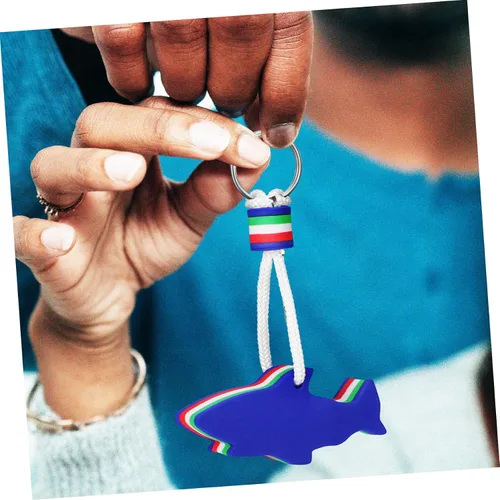 Vista 9 de TENDYCOCO 3pcs Eva Key Ring Boat Key Floating Keychain Boating Keychain Mariposas Decorativas Para Pared Foam Pool Keychains Floating Key Holder