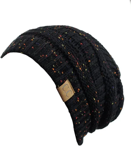 Vista 100 de C.C Trendy Warm Chunky Soft Stretch Cable Knit Beanie