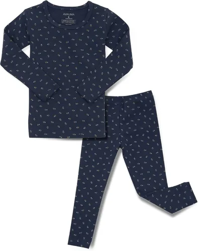 Vista 101 de AVAUMA Conjunto de pijama de algodón para bebés y niñas de 6 meses a 7 años