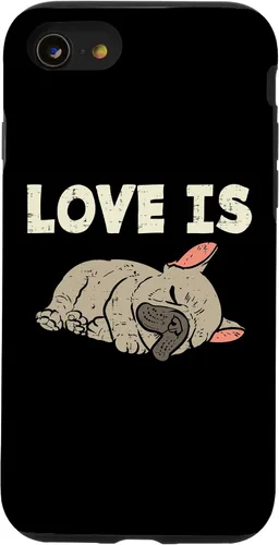 Vista 18 de Love is French Bulldog - Funda de regalo para iPhone 17