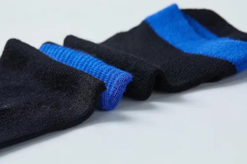 Vista 8 de Calcetines Tabi para hombre con puntera dividida, punta grande, de algodón, atlético, paquete de 6