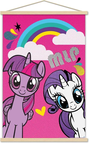 Vista 15 de Trends International Hasbro My Little Pony - Smile Wall Poster, 22.4L x 14.7W, Barnwood Framed Version