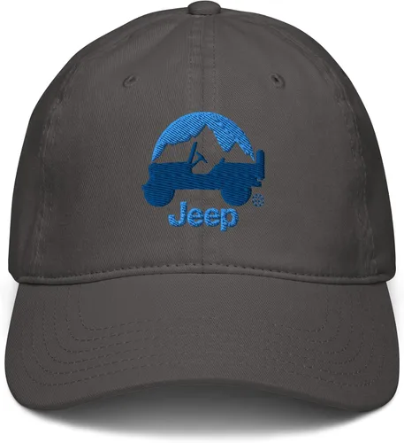 Vista 2 de Jeep Willys Mountains - Gorra de béisbol ajustable con insignia bordada