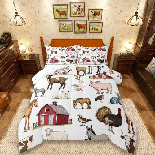Vista 24 de Erosebridal Juego de ropa de cama individual para niñas, juego de edredón de juegos para niños, juego de cama de juegos para niños, color naranja