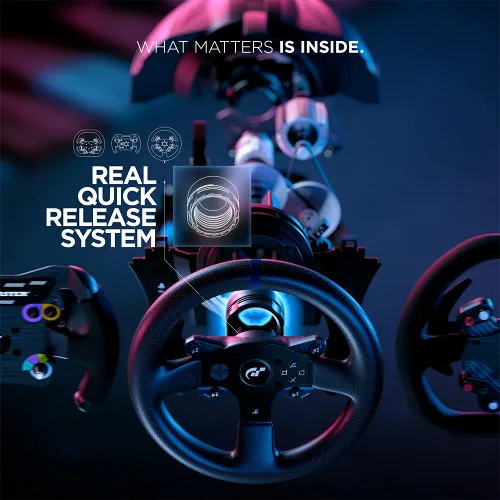 Vista 6 de Thrustmaster T300 RS - Gran Turismo Edition Racing Wheel (PS5,PS4,PC)