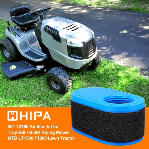 Vista 3 de Hipa 951-12260 TB30R Filtro de aire 951-12690 Filtro de aceite 937-05065 para Craftsman R1000 T1000 T1200 LT1500 RER1000 Cub Cade CC30H CC760ES CC30