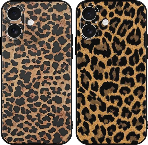 Vista 71 de Paquete de 2 fundas de teléfono con bonito estampado de guepardo para iPhone 7/8/SE 2020 / SE 2022 de 4.7 pulgadas, diseño de leopardo de lujo