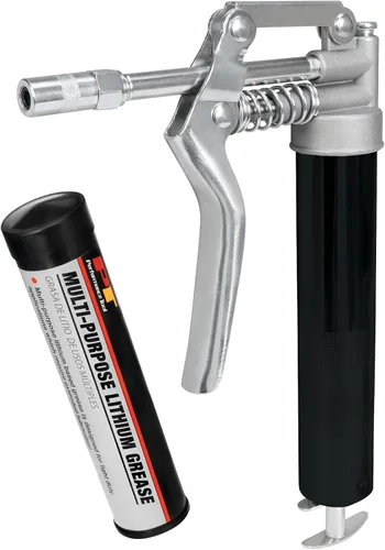 Vista 12 de Performance Tool W54204 Pistola de engrase profesional de 14 onzas, solución de lubricación ergonómica y eficiente para aplicaciones industriales