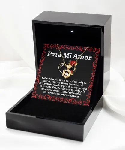 Vista 2 de Para la mejor novia, regalo para prometida, collar de mujer
