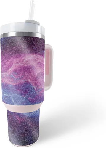 Vista 20 de MightySkins - Vaso con purpurina brillante compatible con Stanley The Quencher H2.0 FlowState de 40 onzas, parte trasera de cascabel, acabado