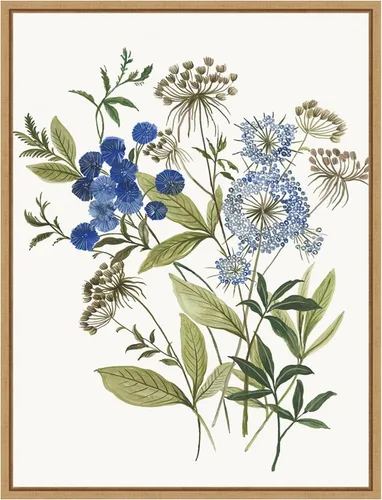 Vista 10 de Amanti Art Lienzo enmarcado para pared, 24 x 18 pulgadas, Botana I de Asia Jensen, lienzo enmarcado para pared, obras de arte de flores, decoración