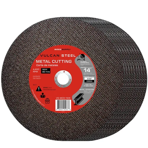 Vista 5 de Rueda de corte de 14 pulgadas, corte suave de precisión, hojas de sierra abrasivas, óxido de aluminio, rueda de corte de metal, rueda de sierra