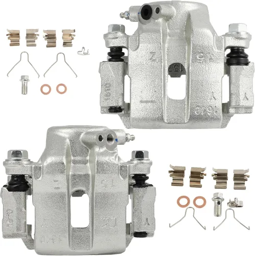 Vista 14 de cciyu 18B4918A Pinza de freno delantera derecha con soporte para Cadillac, para Chevy, para GMC