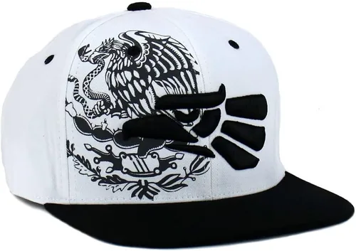 Vista 3 de Gorra de béisbol con diseño de bandera de Águila y Águila hecha en mexicana