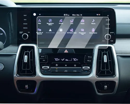 Vista 8 de YEE PIN Protector de pantalla de vidrio templado HD de 8 pulgadas para Kia Forte 2019, 2020, 2021, 2022, protector de pantalla de 8 pulgadas