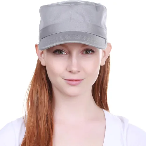 Vista 44 de Cadet Army - Gorra de estilo militar básico diario (ahora con la versión de bolsillo Stash)