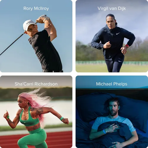 Vista 6 de WHOOP 4.0 con suscripción de 12 meses - Rastreador de salud, fitness y actividad portátil - Monitoreo continuo, optimización del rendimiento