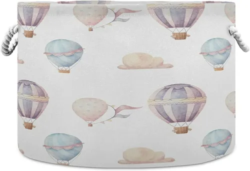 Vista 9 de Cesta de cuerda de algodón Western Desert Cowboy - Cesta de lavandería para bebé, sala de estar, lavandería, guardería, decoración del hogar, 20 x