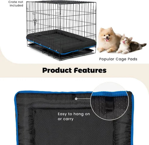 Vista 3 de Miguel Oxford - Cama impermeable para perros para exteriores, para jaulas de metal para perros, resistente al agua, para todo tipo de clima