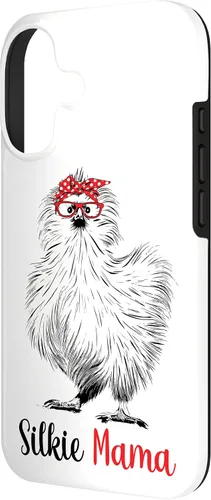 Vista 2 de Womens Girls Funny Silkie Chicken Mom Mama Lover Case for iPhone 17