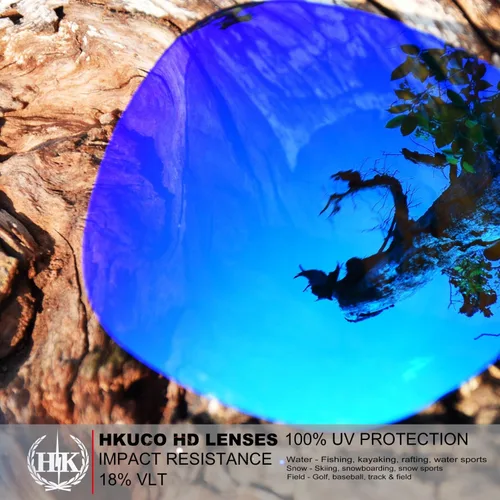 Vista 2 de Hkuco - Lentes de repuesto para gafas de sol Oakley de doble borde