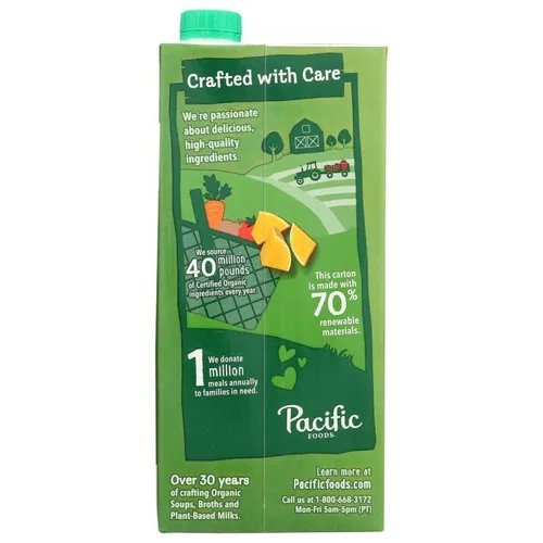 Vista 3 de Pacific Organic Soup, calabaza cremosa, 32 onzas (paquete de 4)