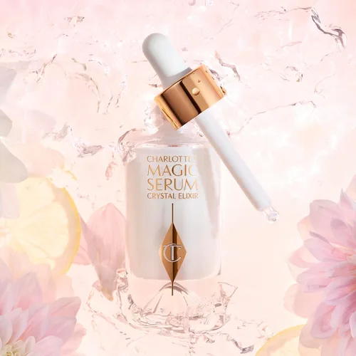 Vista 10 de Charlotte Tilbury Magic Serum Crystal Elixir - Skincare Set Essential - Firming Peptide Serum for Face & Neck - Perfect for Gifting & Makeup Pairings
