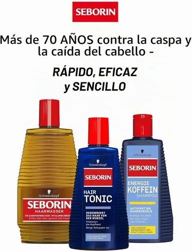Vista 5 de Seborin Schwarzkopf - Liquido per Capelli contro il Cuoio capelluto secco e Anti-forfora, 13.5 fl oz