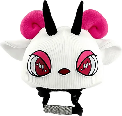 Vista 6 de Linda funda de casco de esquí de animal, divertido sombrero decorativo para casco al aire libre, fundas para casco deportivo, ciclismo, esquí