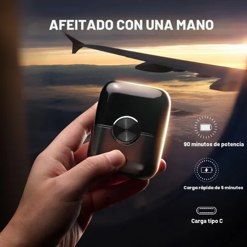 Vista 6 de Afeitadoras eléctricas para hombres: 4 cuchillas flotantes