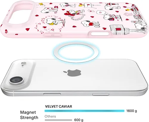 Vista 1051 de VELVET CAVIAR Funda para iPhone 15, compatible con MagSafe, probada contra caídas de 10 pies, fundas protectoras de diseño, leopardo color rosa