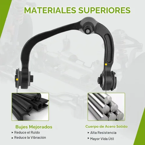 Vista 4 de AUTOSAVER88 Kit de brazo de control superior delantero compatible con Lincoln Mark LT 2006-2008 - 4WD, Ford F-150 2005-2008 solamente
