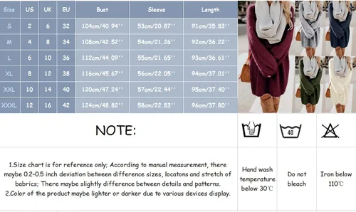 Vista 6 de Women V Neck Sweaters Long Sleeve Asymmetric 2023 Fashion Clothes Oversized Chunky Pullover Jumper Top